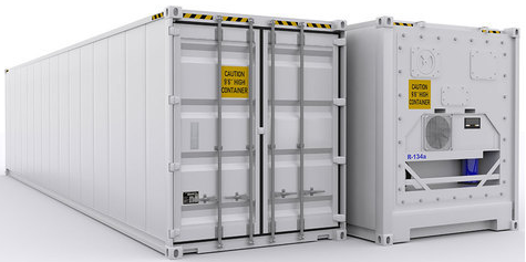 Container refrigerado móvel facilitando logística e armazenamento